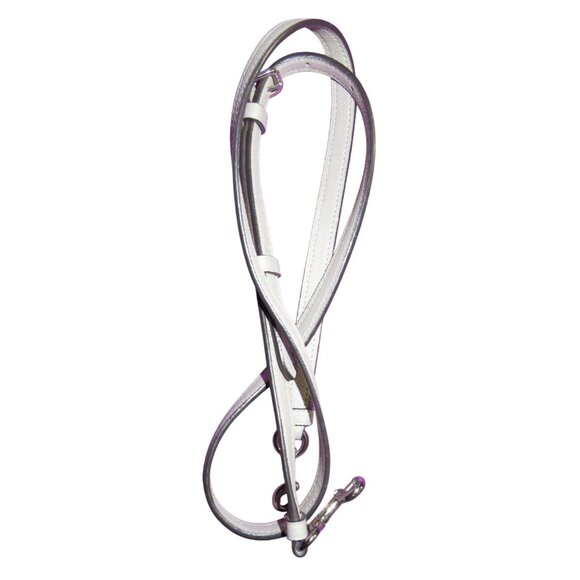 Coach 2018 Leah Gray Leather Satchel Tote Adorned With Stardust Crystal Rivets - Picture 12 of 15